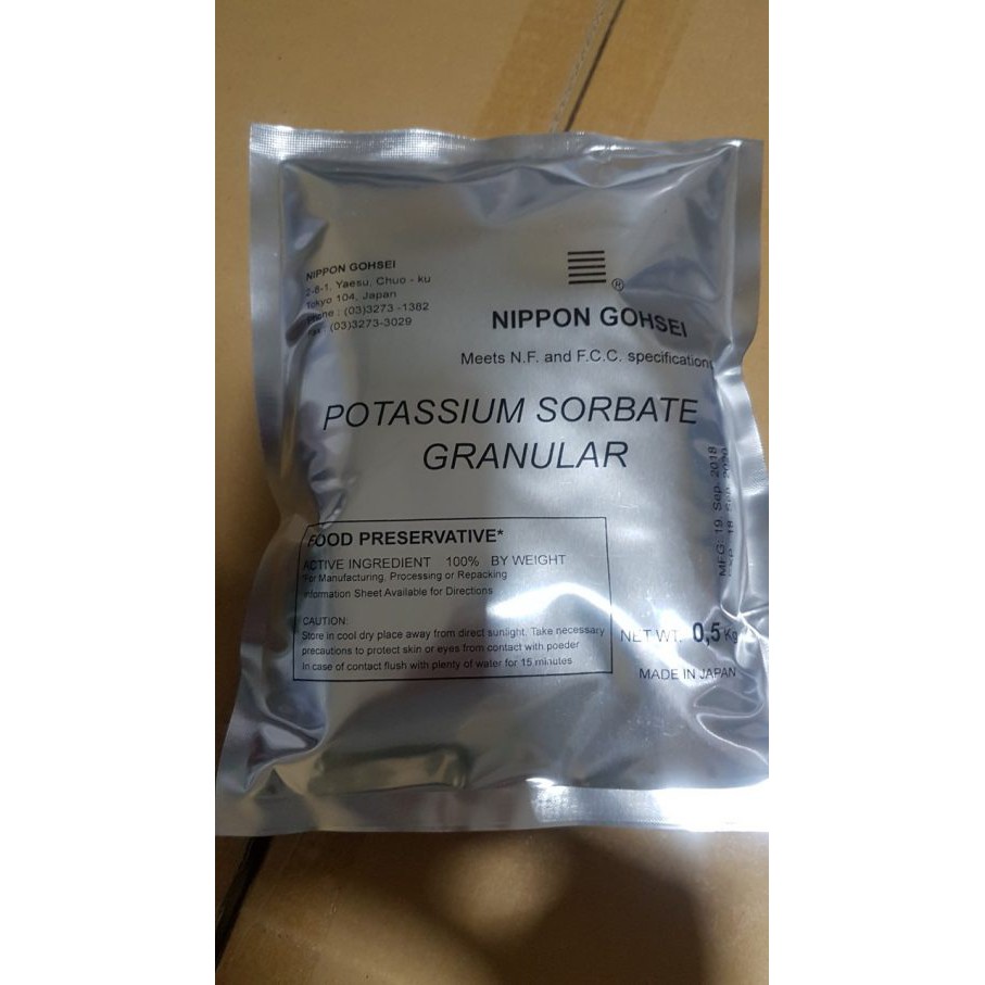 Potassium SORBATE GRANULAR Food Preservative, Used In Confectionery