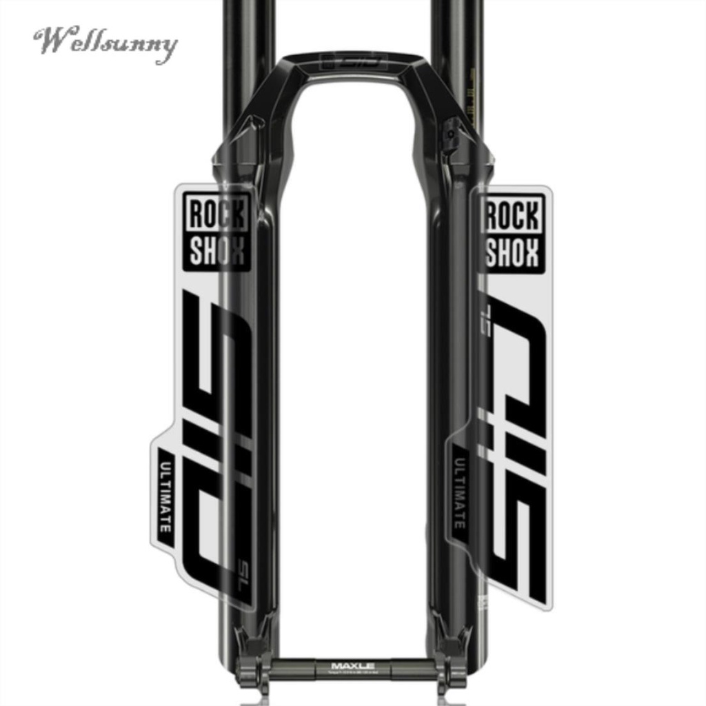 Wellsunny 2021 Rockshox Sid Sl Decals Mountain Bike Front Fork Stickers