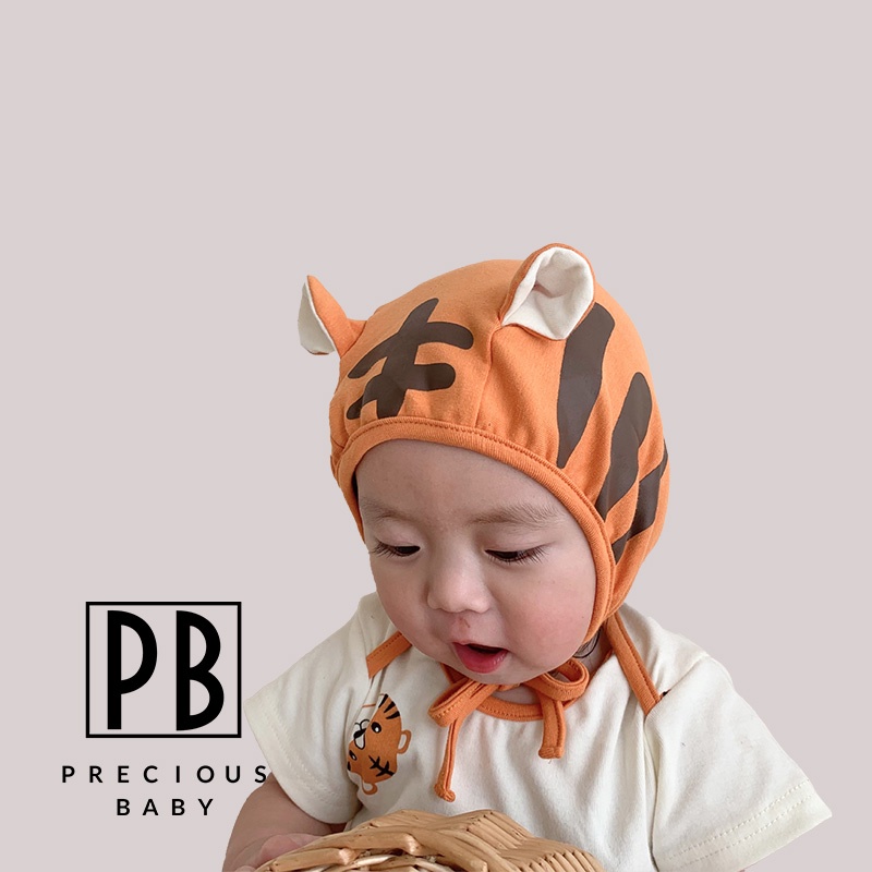 PreciousBaby. 3D Series Tiger Costumes Romper with Hat (Baju Baby Perempuan Boy Kids Clothing