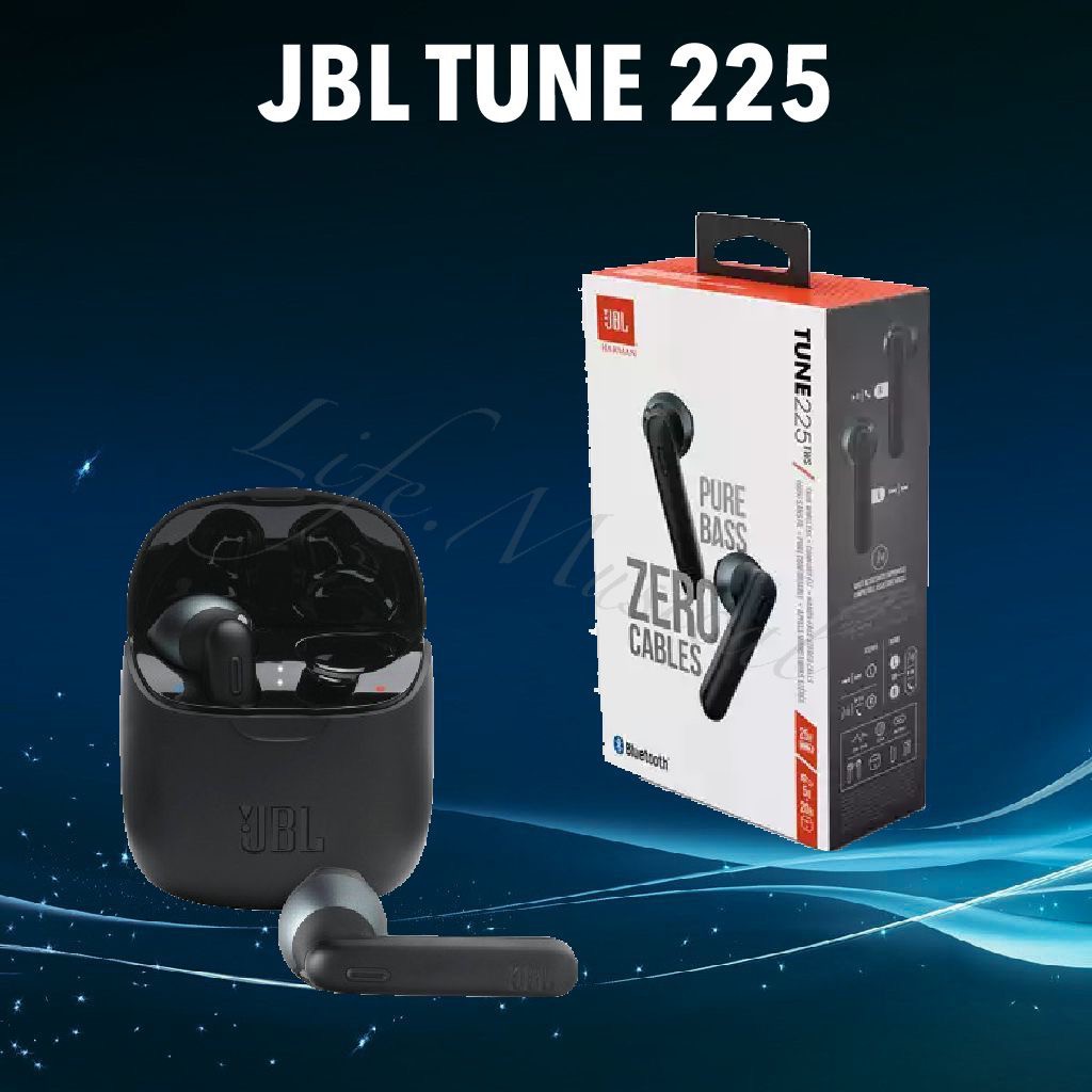 JBL Tune 225TWS Bluetooth 5.0 Earphones Wireless Earbuds Inear With