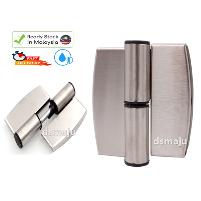 Partition Hinges Toilet Door Hinges Stainless Steel Flat Auto Close