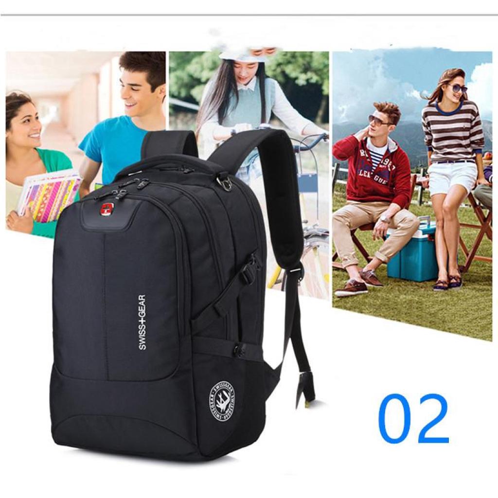 SWISS GEAR Backpack Laptop Bag Schoolbag Travel Bag Working Swissgear backpack( Black)WISS GEAR