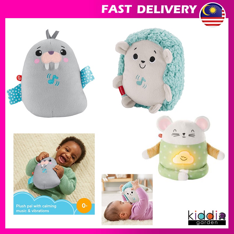 Fisher Price Newborn Calming Vibes Hedgehog Soother Walrus Soother