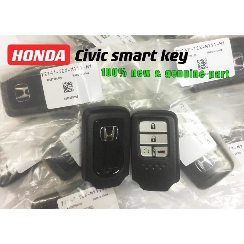 Honda Civic genuine smart key | Shopee Malaysia