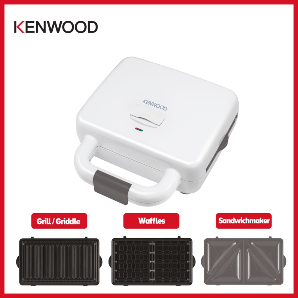Kenwood Sandwich 🥪 / Waffle 🧇 / BBQ 🥩 Maker SMP84.c0wh Sandwich Maker