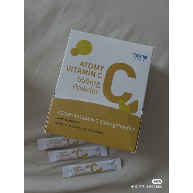 Atomy Vitamin C 550mg Powder(100 actual brand) Shopee Malaysia