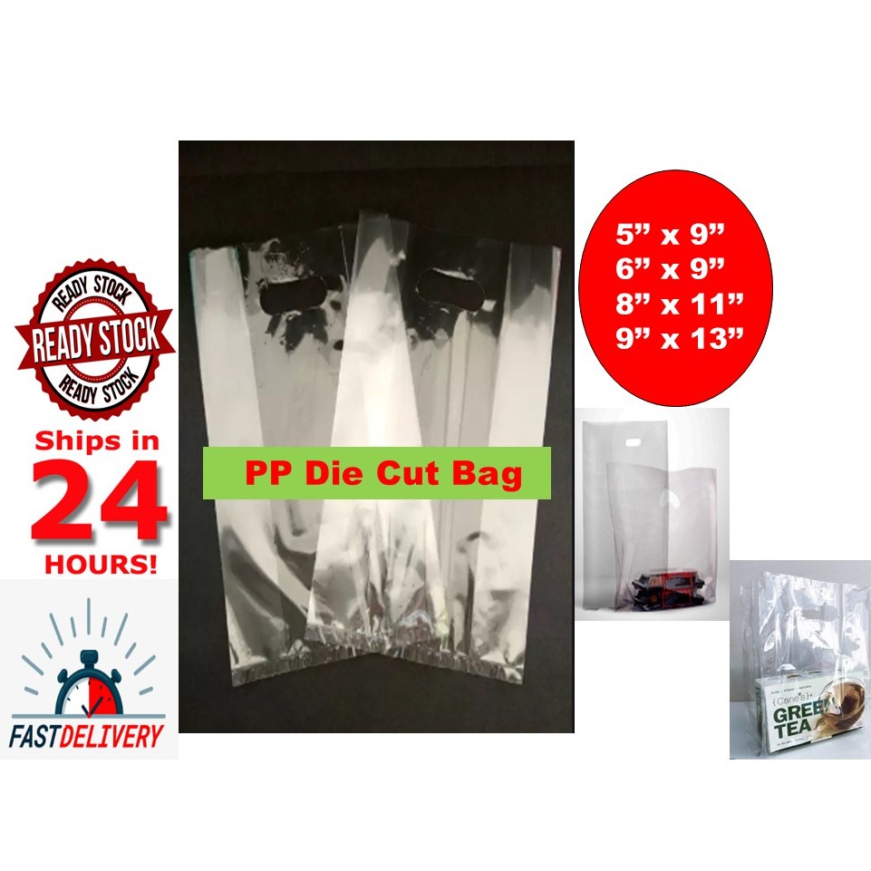 PP Clear Fold Bag / PP Clear Plastic Bag / Transparent Bag / Plastik