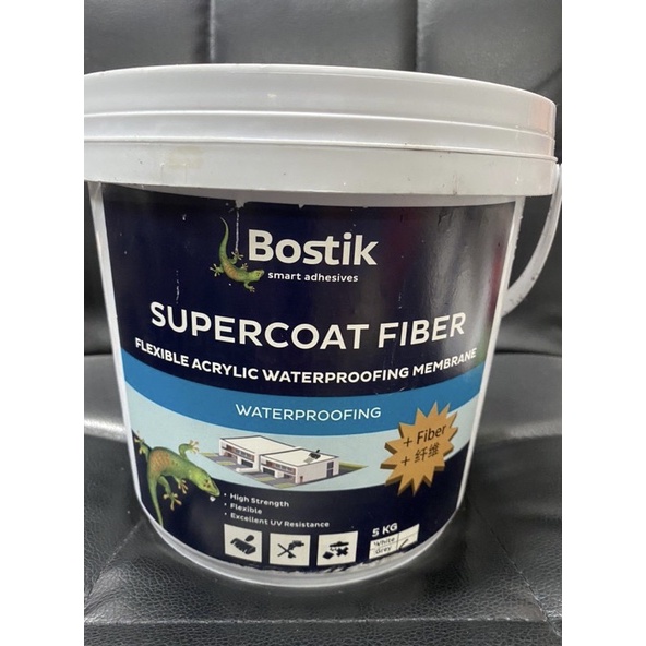 Bostik Supercoat Fiber Waterproofing(5kg) Shopee Malaysia