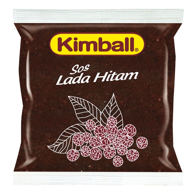 🔥READY STOCK🔥 KIMBALL BLACK PEPPER SAUCE POUCH 1KG SOS LADA HITAM 黑胡椒酱