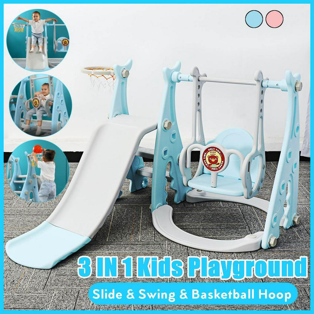 Children Slide and Swing Combination kids Indoor Playground