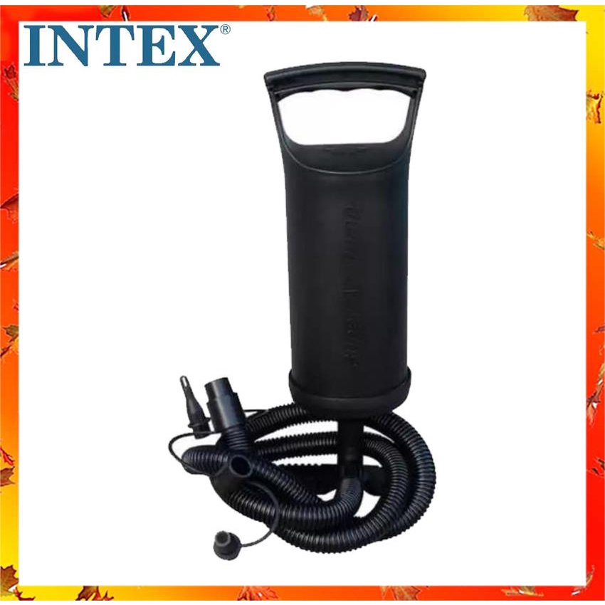 Intex 68612 Manual Hand Air Pump Inflate For Toys Bed Compression Bag