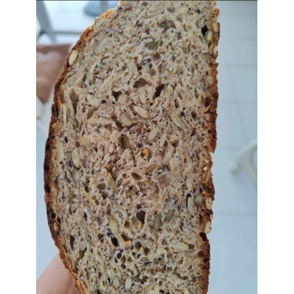 fresh sourdough bread (multigrains) Shopee Malaysia