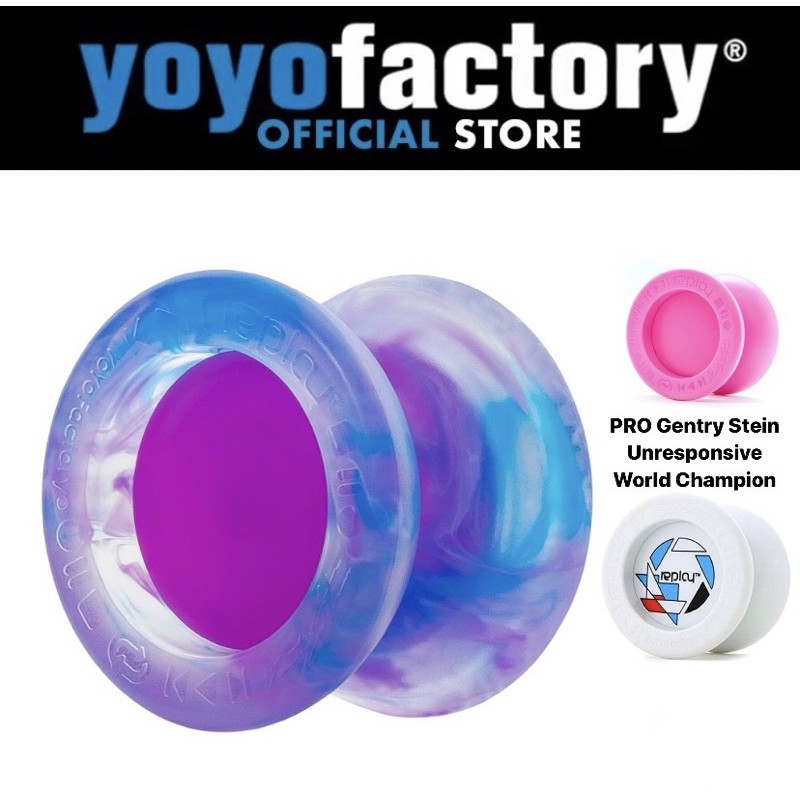 Yoyofactory Replay PRO yoyo by World Champion Plastic Unresponsive high Quality USA Shopee