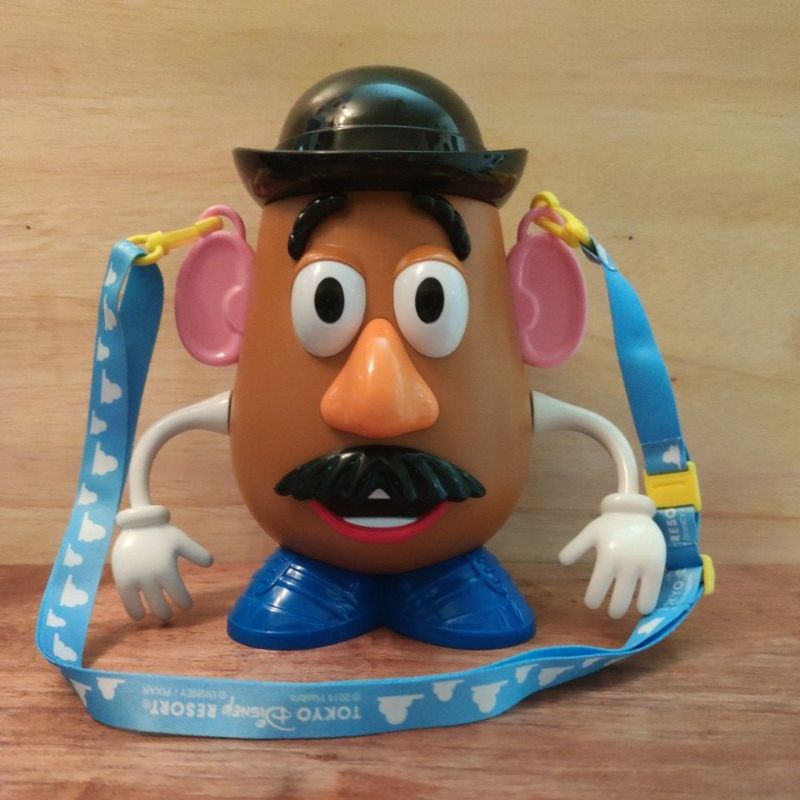 Tokyo Disney resort popcorn bucket Toy story Mr potato (slightly
