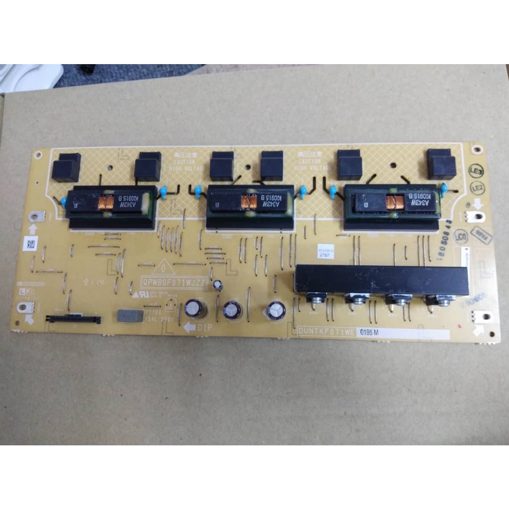 USED 100 ORIGINAL SHARP LC32A37M INVERTER BOARD QPWBGF071WJZZ
