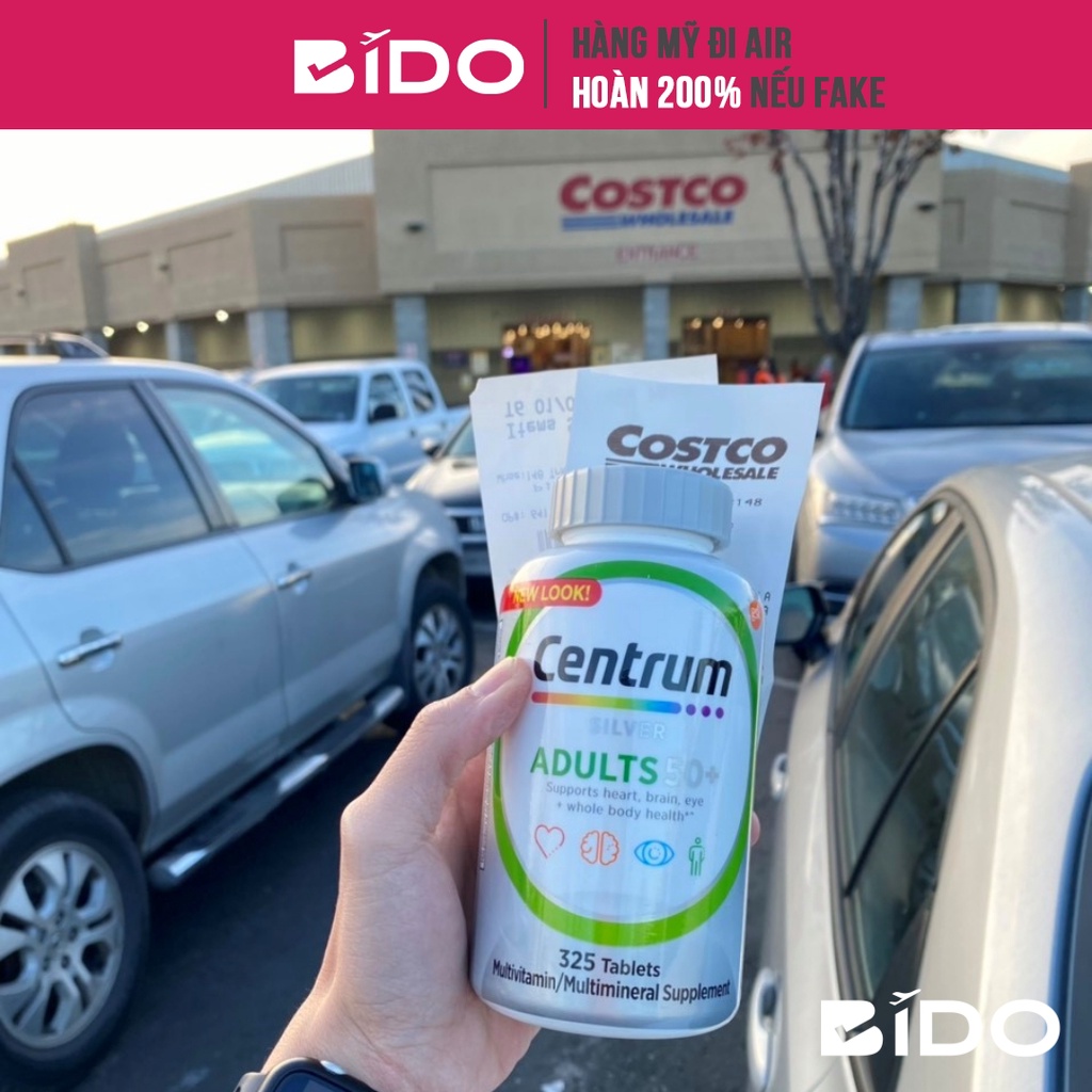 (USA Product) CENTRUM Silver Adults 50+ (325 Capsules) Synthetic