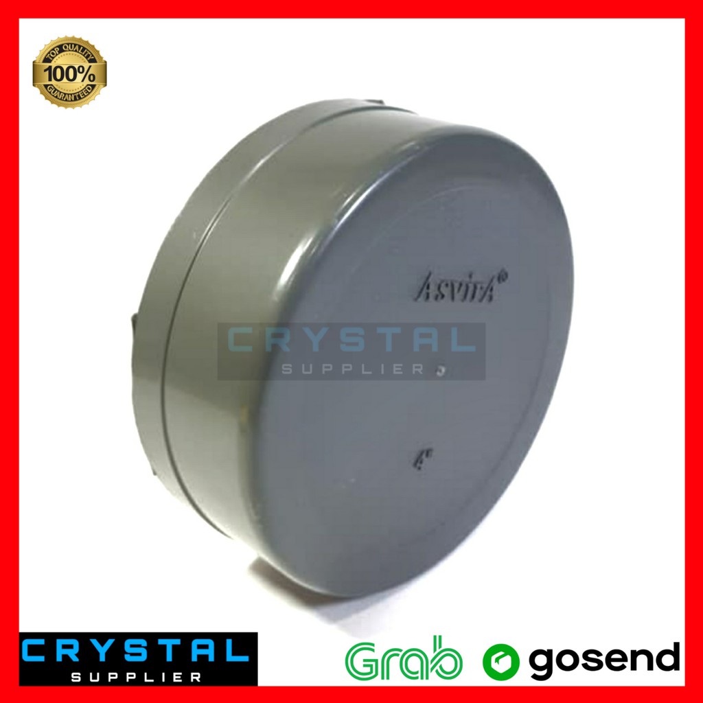 Dop/cap ASVIRA 4" inch D PVC/Pipe CAP Shopee Malaysia