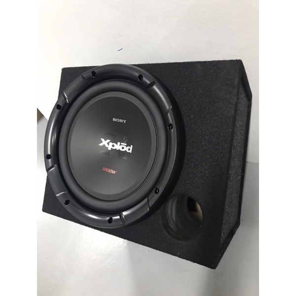 SONY XSNW1201 12” SUBWOOFER WITH BOX ( CARPET WRAP ) Shopee Malaysia