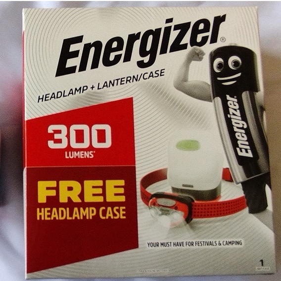 Original Energizer Vision Headlight 200/300Lumens LED Headlamp HDA323