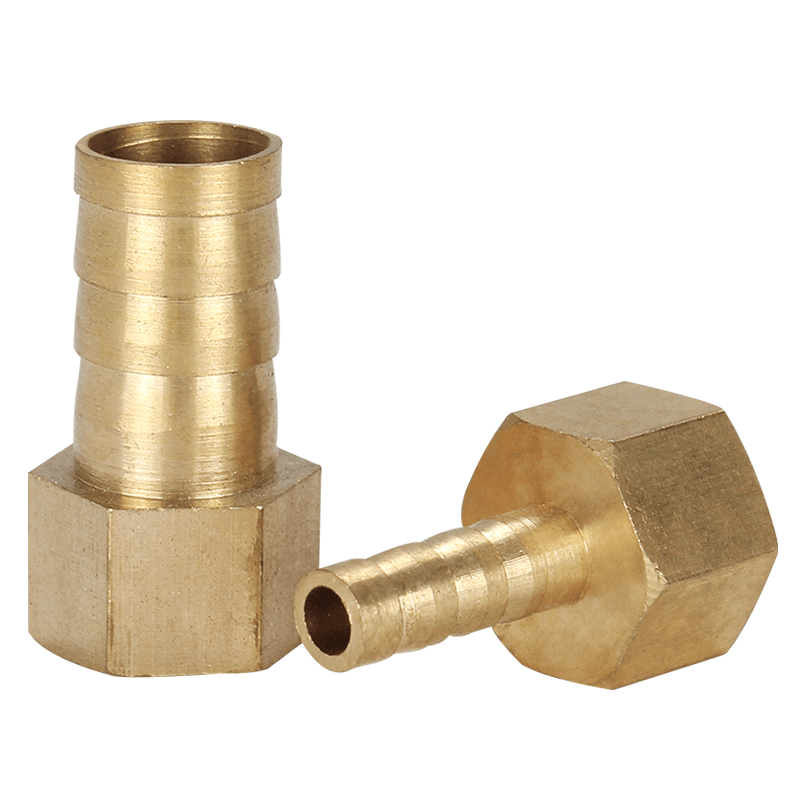 Brass Hose Pipe Fitting Couping 4 6 8 10 16 Barb Tail 1/8 1/4 1/2 3/8