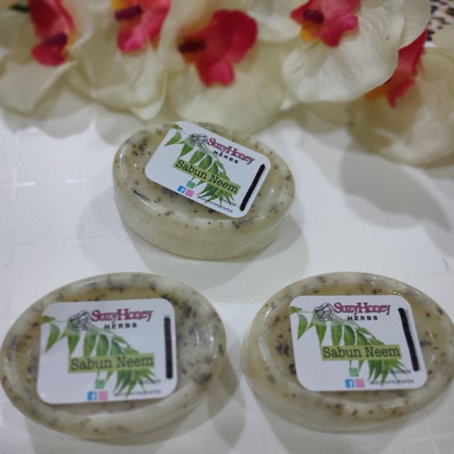 Sabun Neem/Gatalgatal Kulit/Jerawat/ruam/chicken pox Shopee Malaysia