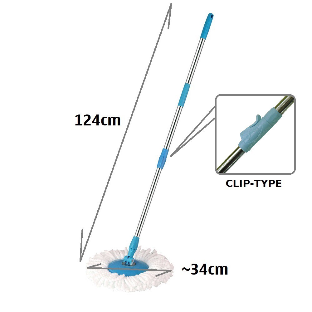 *READY STOCK* Spin Mop Replacement Spare Parts & Accessories Mop Lantai