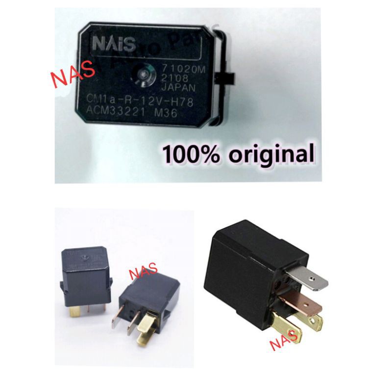 100 ORIGINAL PROTON WIRA/WAJA PANASONIC NAIS 4PIN POWER/AIRCOND/LAMP