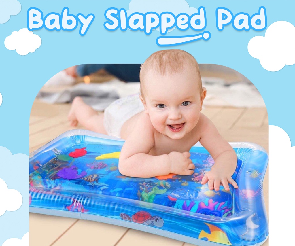 MIKAZE BABY SLAPPED PAD Water Mat Cushion Prone Pat Playmat Water