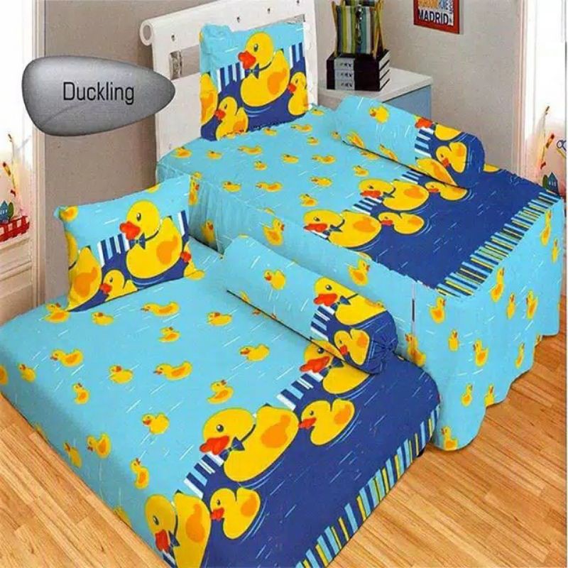 Lady Rose Bed Linen 2in1 tayo, doraemon, we bare bear, nemo, paw patrol