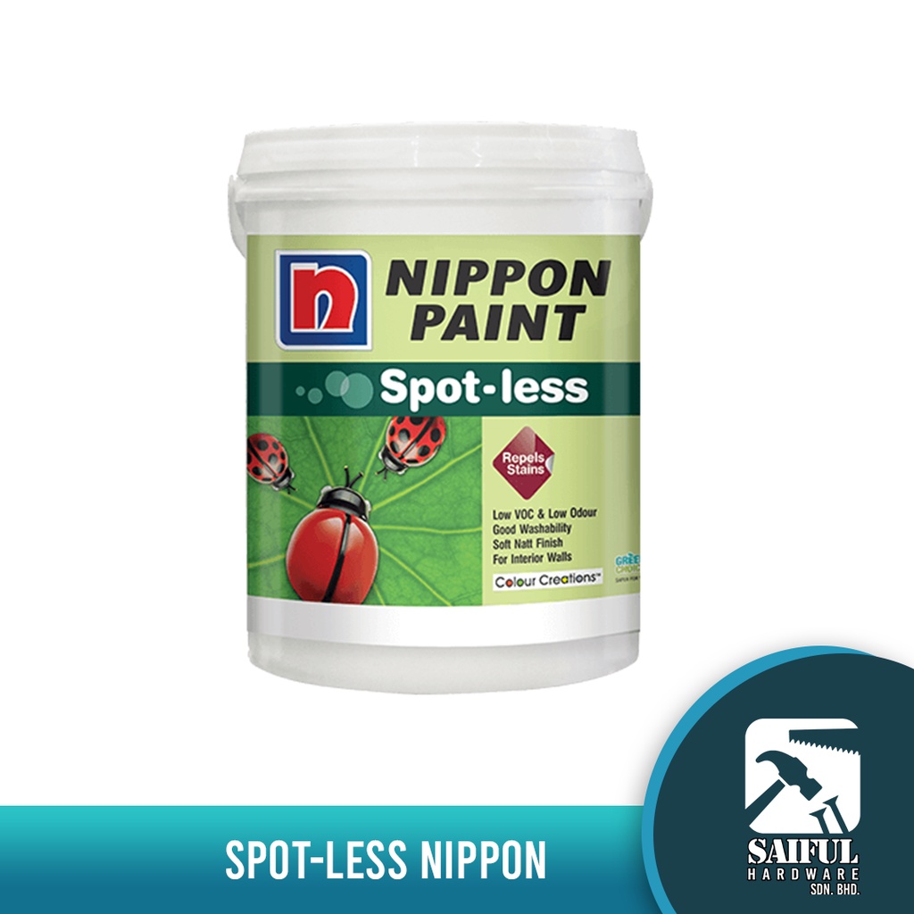 NIPPON PAINT SPOTLESS CAT DALAM INTERIOR SIMEN (1 LITRE) Shopee Malaysia