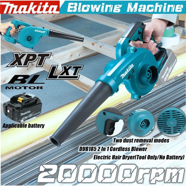 Makita New!!! Top Quality 18V DUB185 2 In 1 Rechargeable 20000rpm New