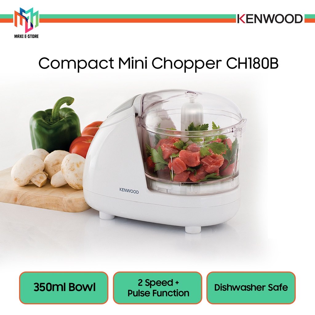 Kenwood Mini Food Chopper White CH180B Shopee Malaysia