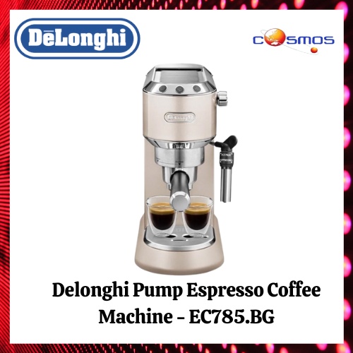 Delonghi EC785 Dedica Metallics Pump Espresso Coffee Machine EC785.BG