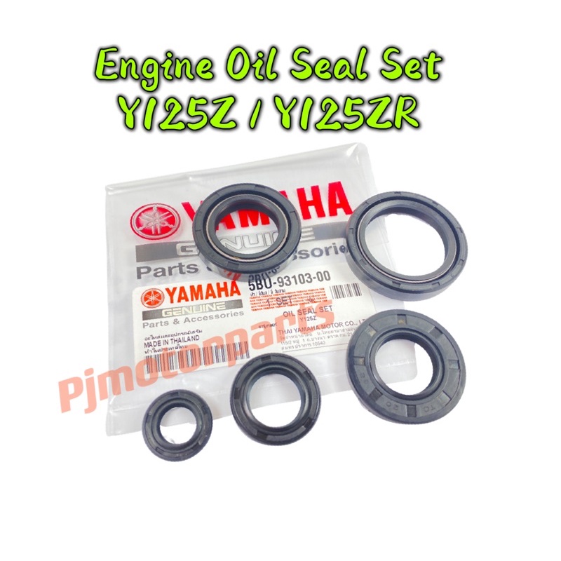 Yamaha Y125Z Y125ZR 125Z 125ZR Engine Oil Seal Set/Enjin Oil Seal