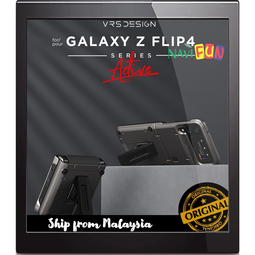 [for Samsung Z Flip 4 2022 ] VRS Design VRSDesign Quick Stand Active