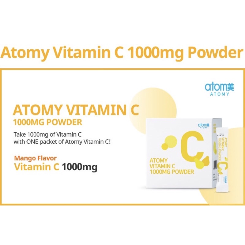 Atomy Vitamin C 1000mg Powder Shopee Malaysia