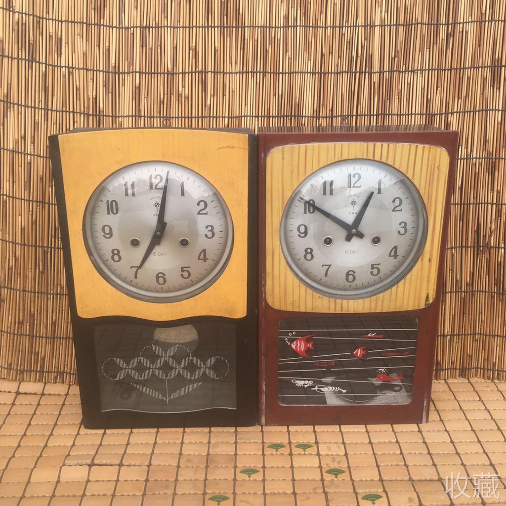 80's Vintage Wall Clock Mechanical Clock North Star Clock Old Second