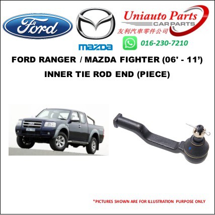 FORD RANGER / MAZDA BT50 ('06 - '11) INNER TIE ROD END (PIECE) | Shopee