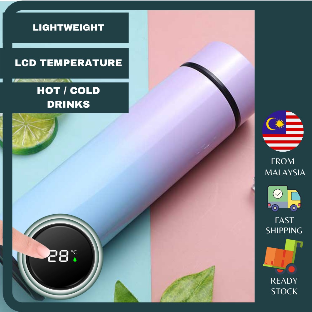 🔥Ready Stock🔥VOKI Air Stainless Steel Thermos Flasks Panas DTO 304