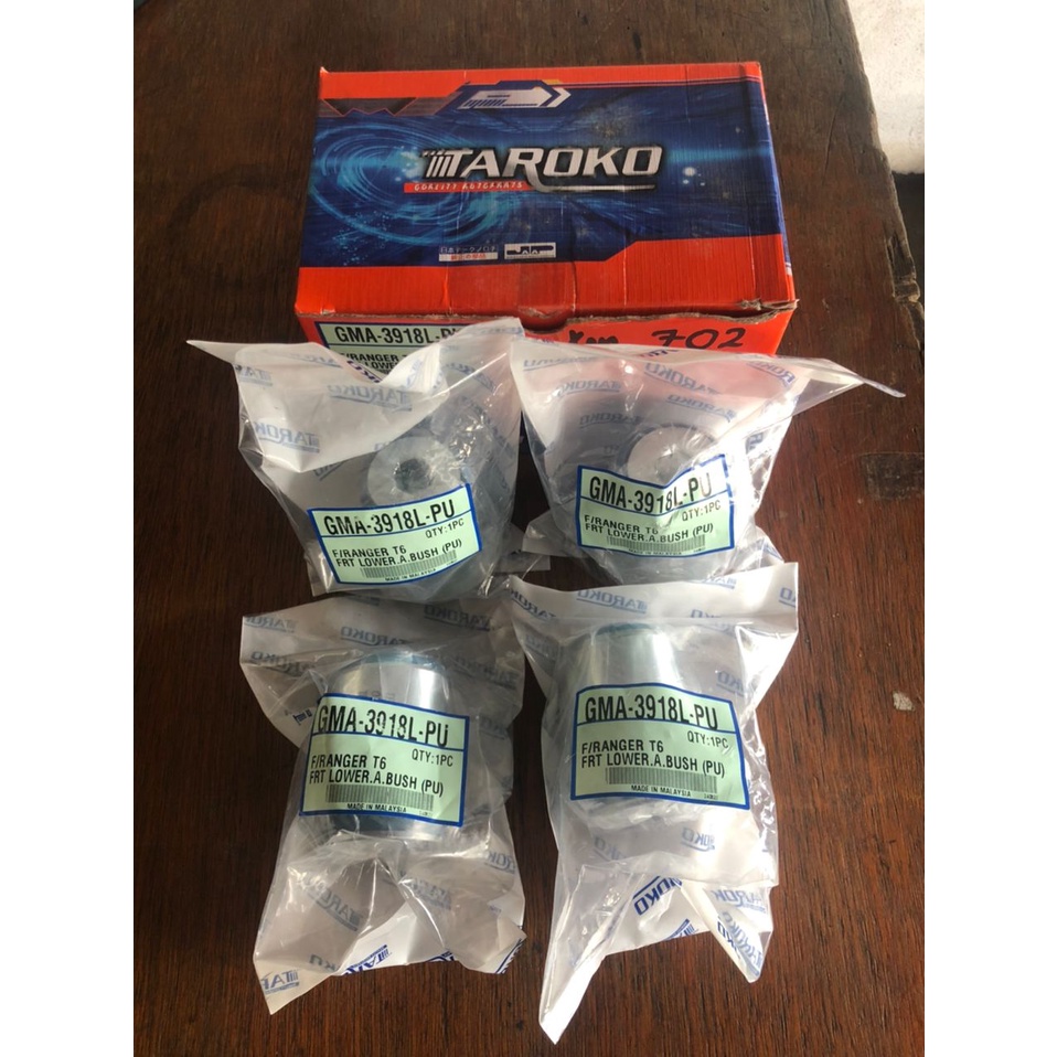 FORD RANGER T6 T7 HEAVY DUTY(100% PU) LOWER & UPPER ARM BUSH | Shopee