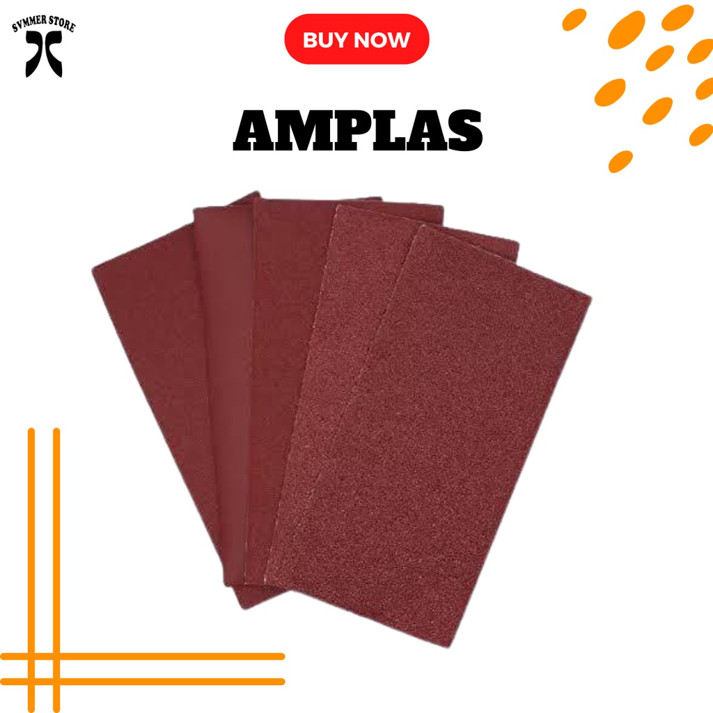 KAYU Plastic Iron Wood Shoe Putty Sheet Sandpaper Shopee Malaysia