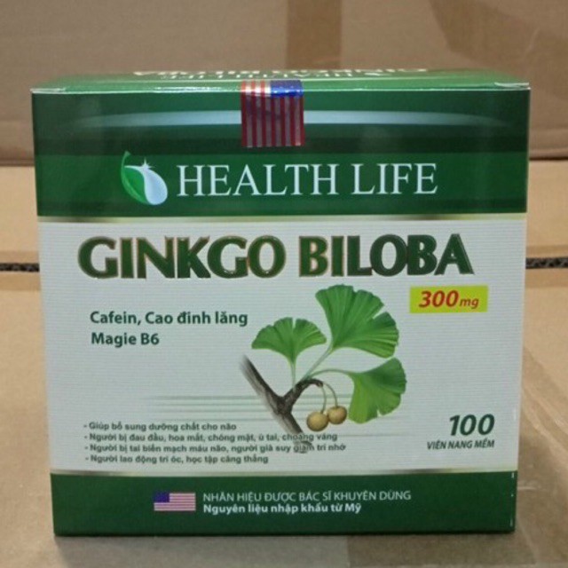 Active Blood Nourishing Brain Ginkgo Biloba 300mg Relieves Headache