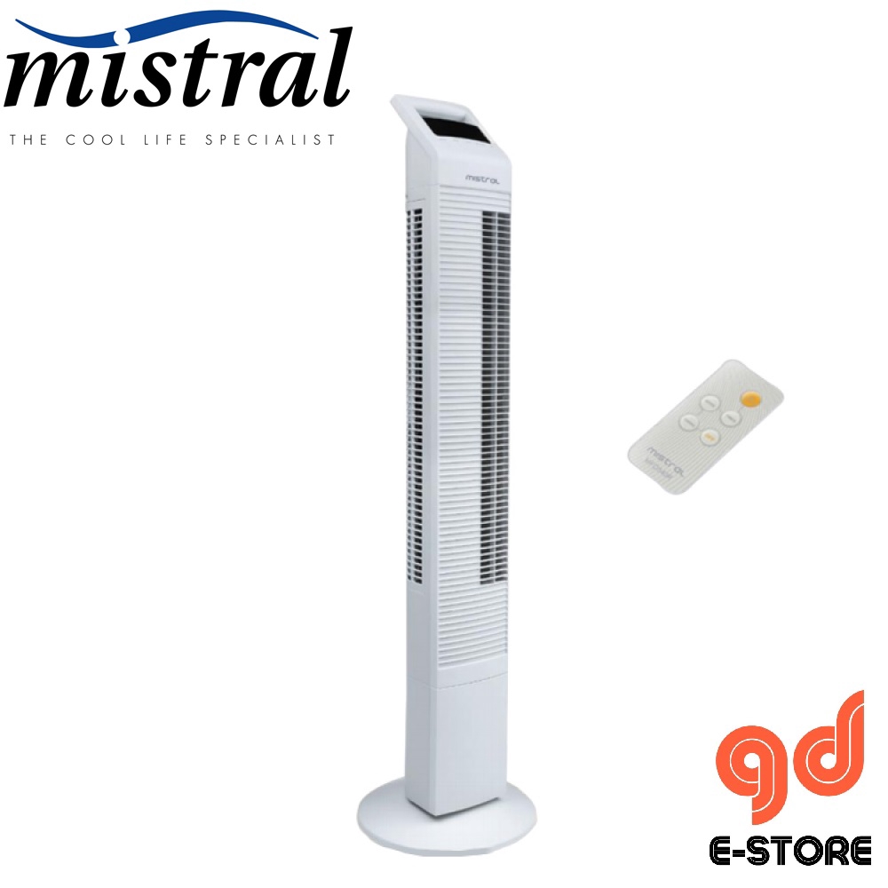 Mistral tower Fan With Remote Control MFD540R Shopee Malaysia