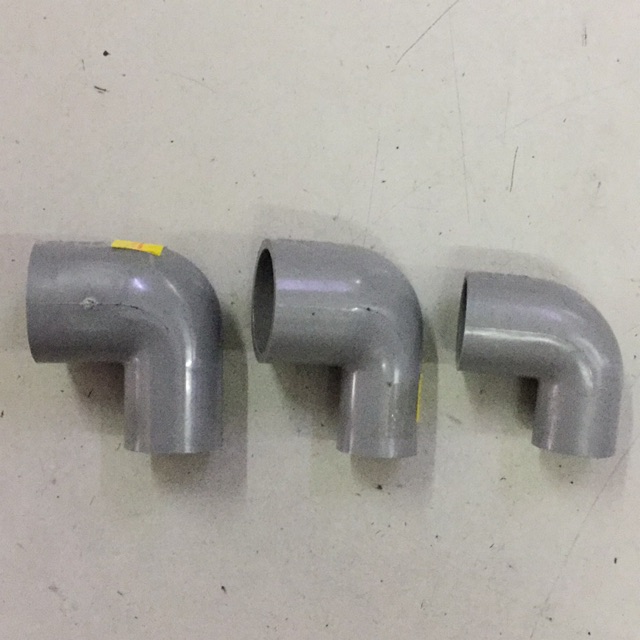 PVC Reducing Elbow (Size 1/2” x 3/4” / 1/2” x 1” / 3/4” x 1