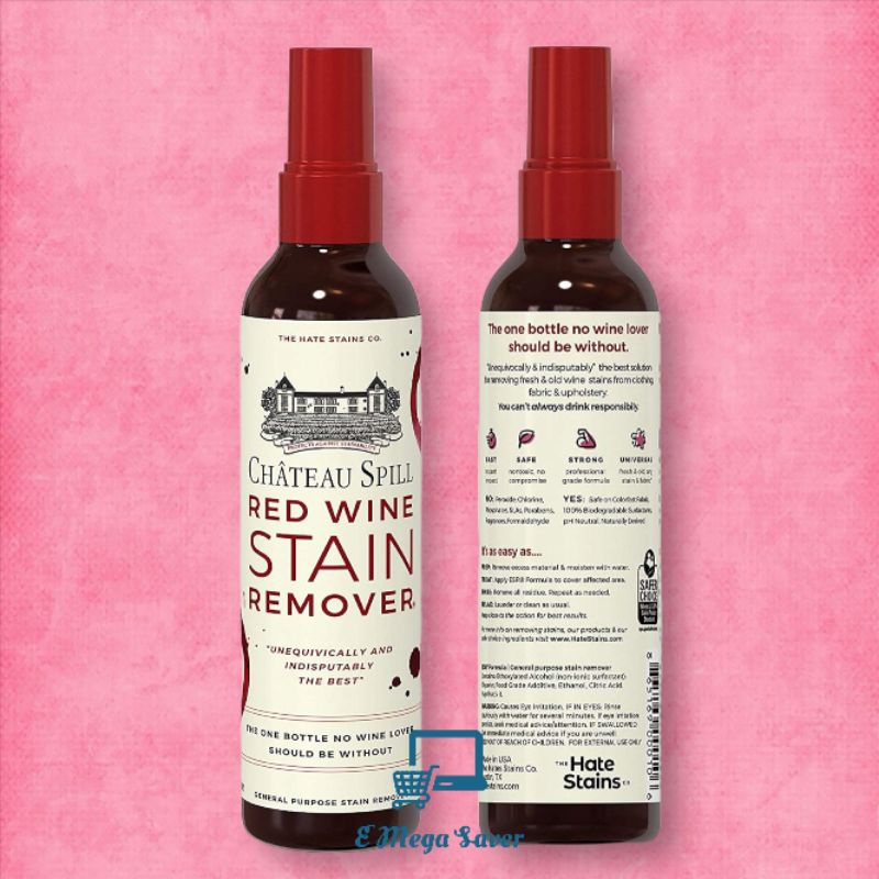 🇺🇲Chateau Spill Red Wine Stain Remover 120ml (4fl oz) Shopee Malaysia
