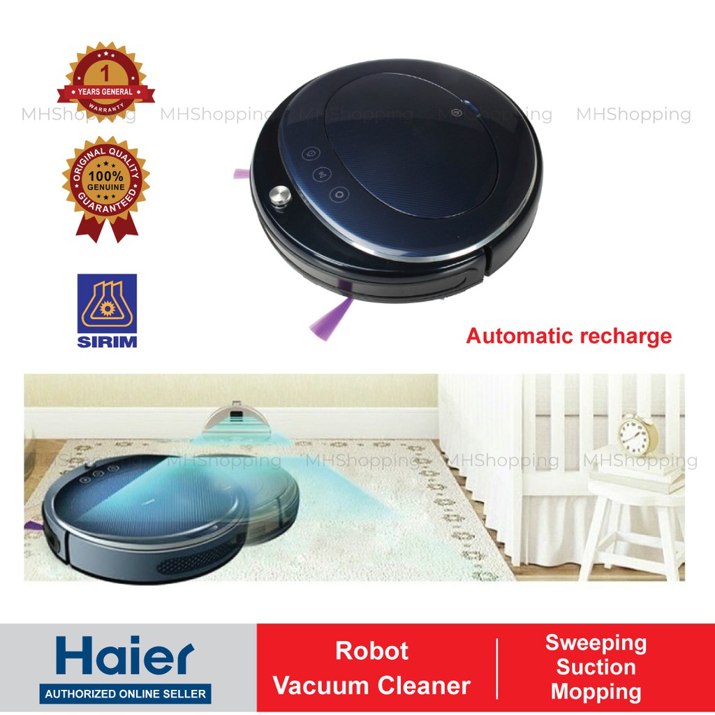 RM599 HaierRobot Vacuum Cleaner (HARVT360) with Malaysia 3 pin (SIRIM