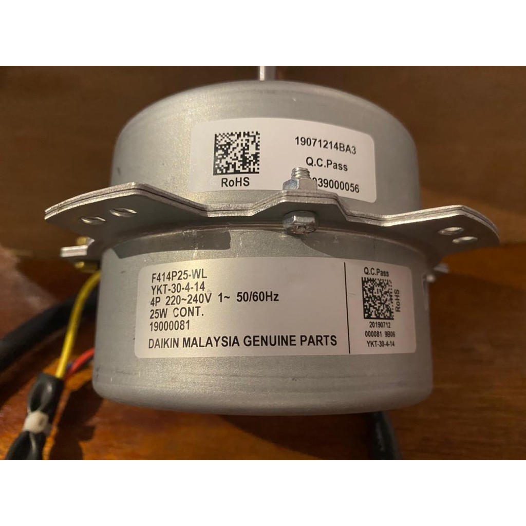 [ORIGINAL/GENUINE] DAIKIN/YORK/ACSON Air Conditioner Outdoor Fan Motor
