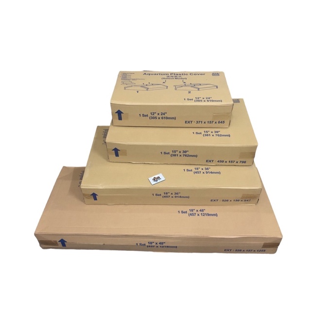 Aquarium Plastic Cover 4ft/3ft/2.5ft/2ft Fish Tank Cover Shopee Malaysia