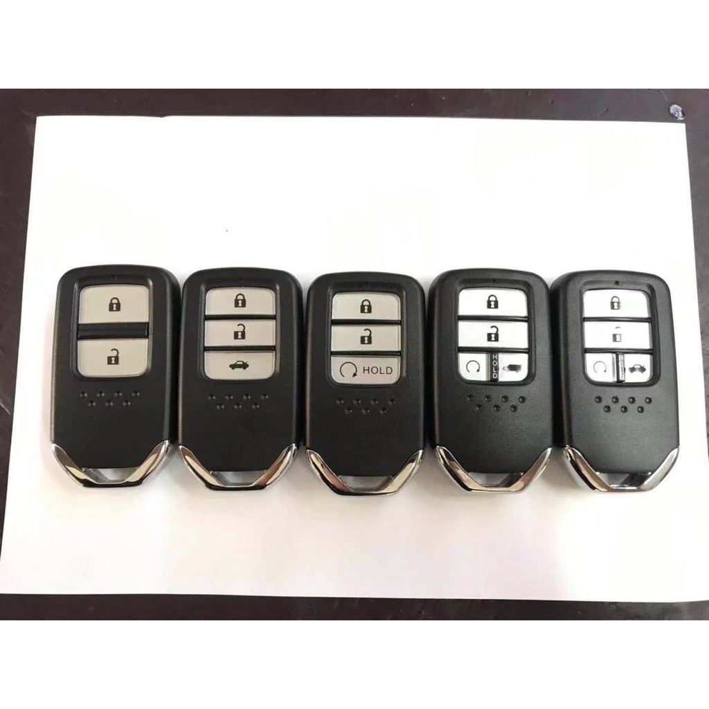 Updating Honda 2/4 buttons keyless entry key casing for replacement