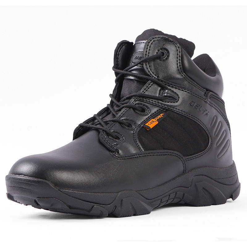 Delta Cordura Mid Cut Tactical Boots Shopee Malaysia
